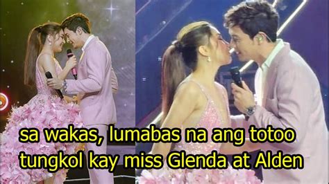 Sa Wakas Lumabas Na Ang Totoo Tungkol Kay Miss Glenda At Alden