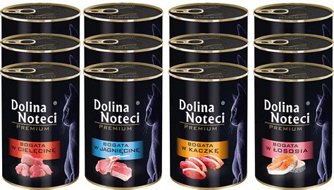 DOLINA NOTECI PREMIUM KOT MIX SMAKÓW 12x400G 14214385378 Allegro pl