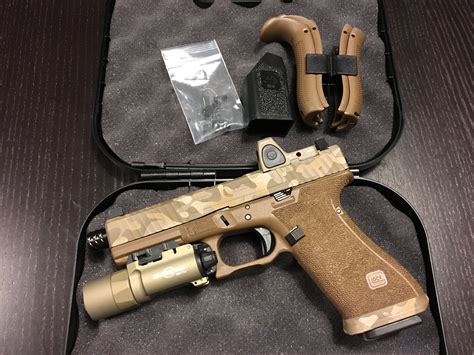 Fully Modded Glock 17 Gen 4 In Fde Perfect Condition Like New Ar15com