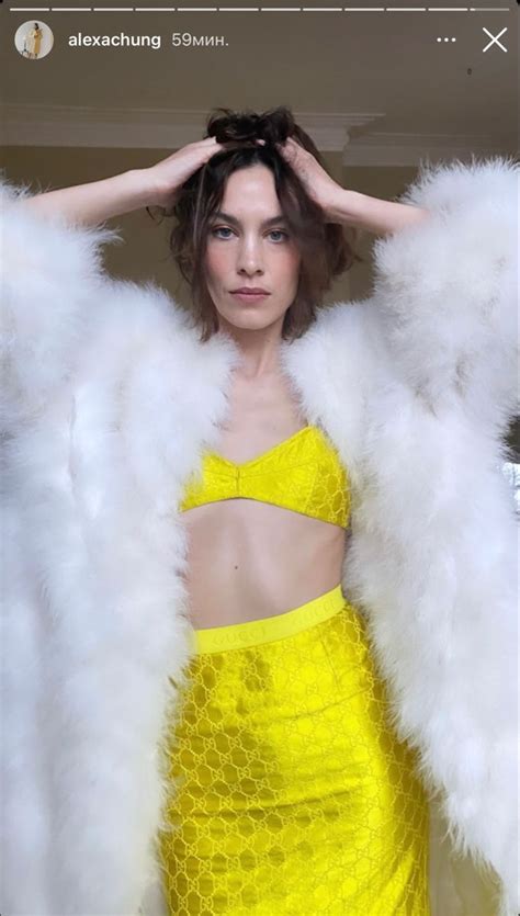 My Ig Lstyleselection In Alexa Chung Style Fashion Fur Coat