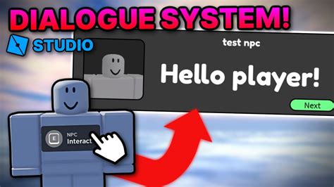 How To Make A Dialogue System In Roblox Studio Model In Desc Youtube