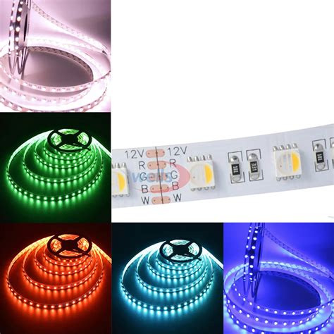 Dc V M Leds M Rgbw Rgbww Color In Led Chip Led Strip Rgb White