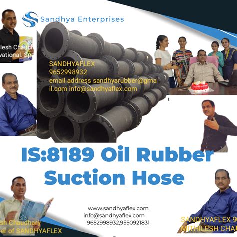 Mm Id To Mm Id Sandhyaflex Oil Suction And Discharge Rubber Hose