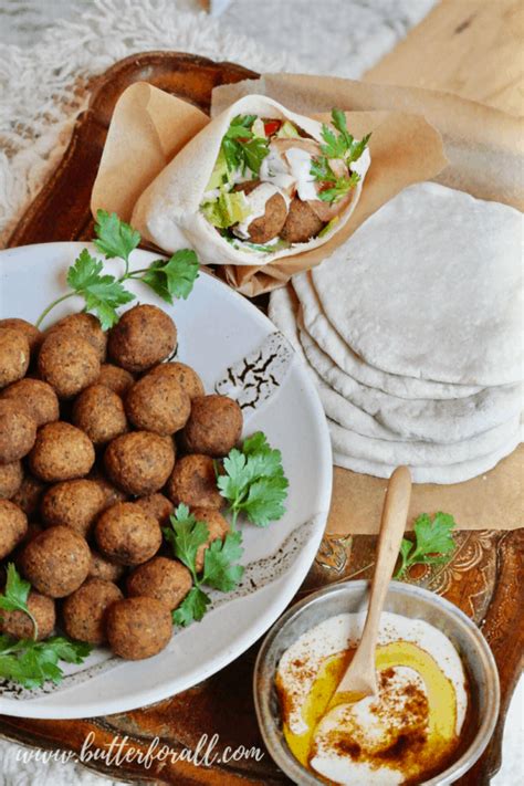 Sprouted Chickpea Falafel Balls Butter For All