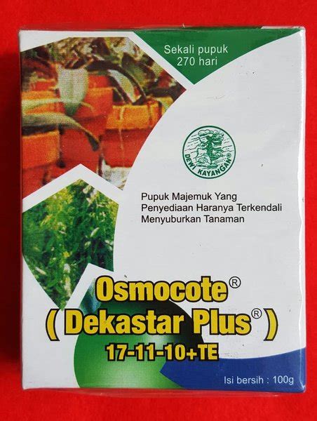 Jual Isi 100 Gram Pupuk Sayuran Daun Dekastar PLUS 17 11 10 TE U Bonsai