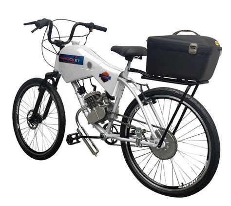 Bicicleta Motorizada Rocket Spitfire Cc Cargo Carenagem