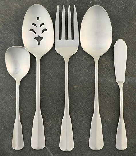 Colonial Artistry Stainless 5 Piece Hostess Set By Oneida Silver