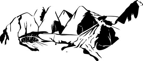 Mountain Silhouette Clip Art - ClipArt Best