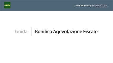 Credem Ecobonus Incentivi per la Sostenibilità Ambientale