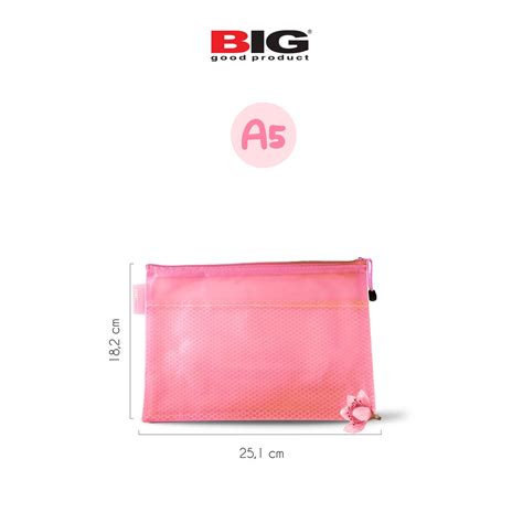 Jual Big A5 Pocket File Poket File Pouch Map Zipper Map Resleting