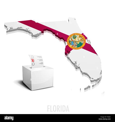 Florida Map Outline Hi Res Stock Photography And Images Alamy