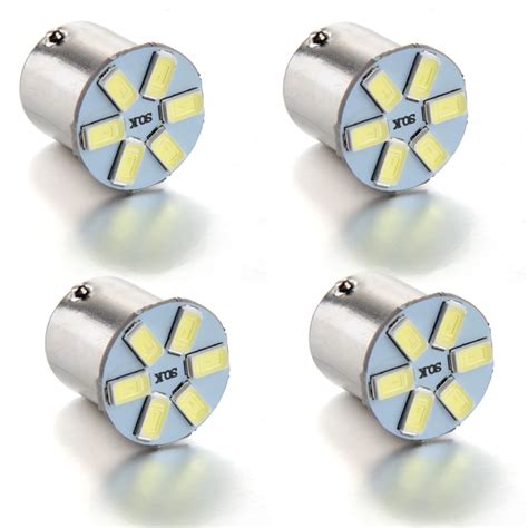 Yüksek güç 4 adet grup 6 5630 SMD araba LED oto park lambası dönüş