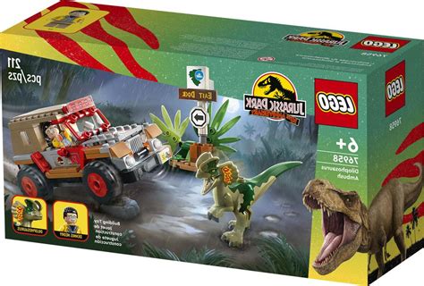 Amazon Sale January Lego Jurassic Park Dilophosaurus Ambush