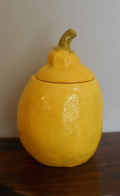 Classic Doranne Lemon Cookie Jar Figural Lemon Cookie Jar Doranne Of