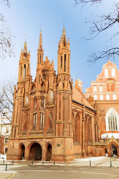 Church Of St Anne And The Church Of The Bernardine Monastery In