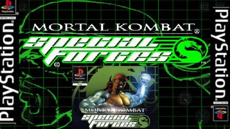 Mortal Kombat Special Forces Lite Playstation Embarque Na Crystal