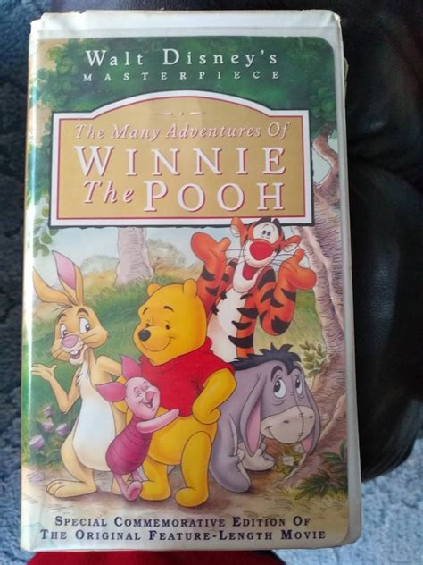 The Many Adventures Of Winnie The Pooh Vhs Etsy