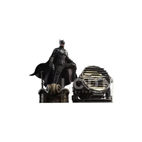 Hot Toys Mms The Batman Collectible Set Action Figure Batman And Bat Signal Cm