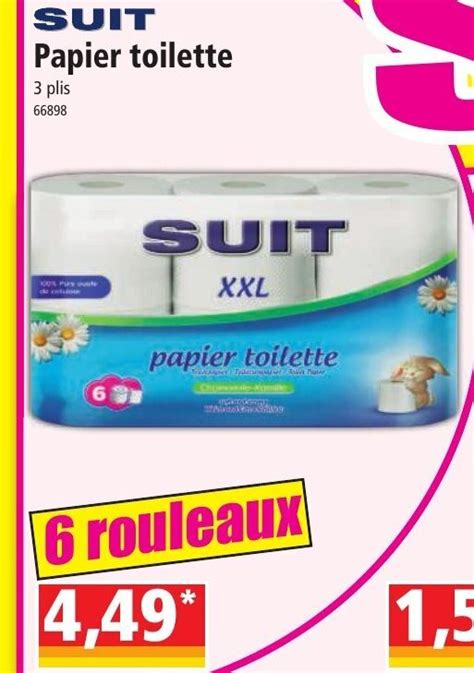 Promo Suit Papier Toilette Chez Norma