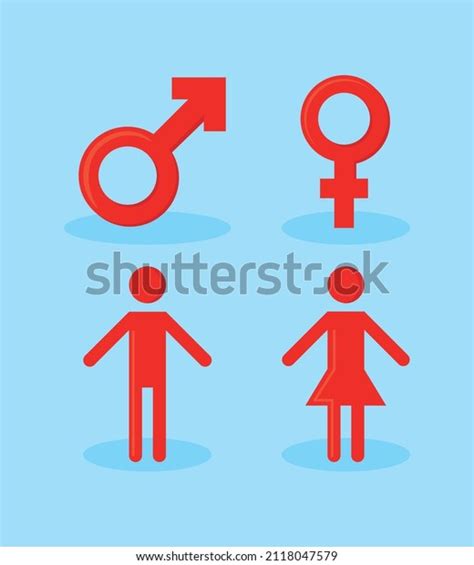 Genders Symbols People Icons Stock Vector (Royalty Free) 2118047579 | Shutterstock