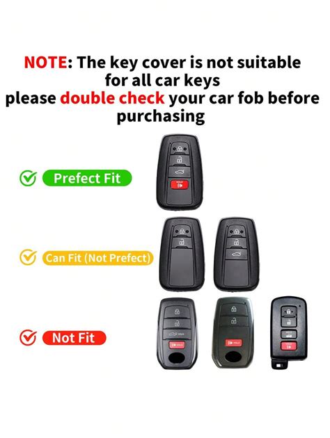 1pc Black Silicone Car Key Protection Case Anti Fall Suitable For