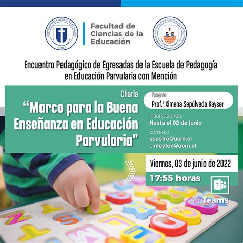 Encuentro Pedag Gico De La Escuela De Pedagog A En Educaci N Parvularia