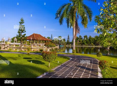 Water Palace Taman Ujung In Bali Island Indonesia Stock Photo Alamy