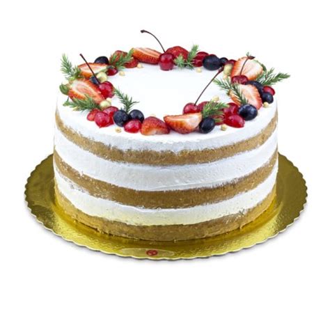 Naked Cake Frutas Vermelhas Sabor E Arte Torteria