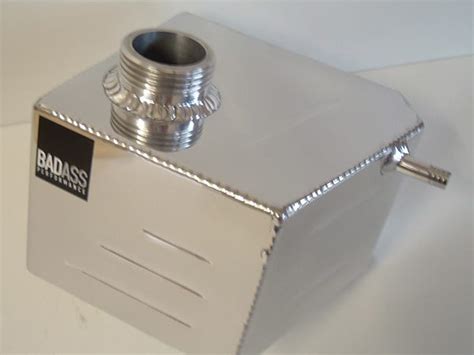 aluminium header tank engine bay styling