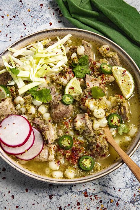 Pozole Verde Recipe Mexican Green Pozole Chili Pepper Madness