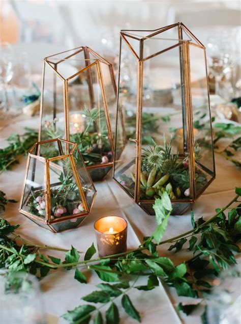 Trendy Ways To Incorporate Terrariums Into Your Wedding D Cor