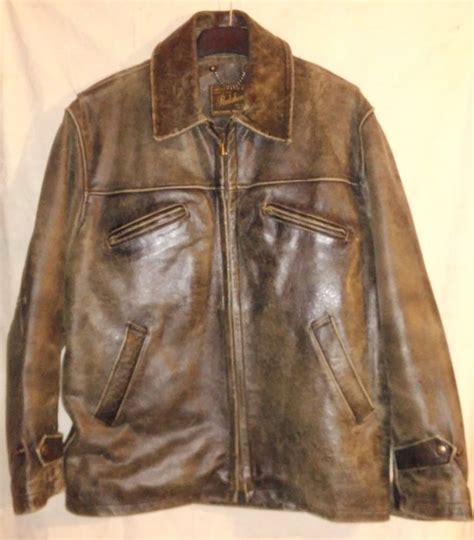 Redskins leather jacket vintage style - Size L - Catawiki