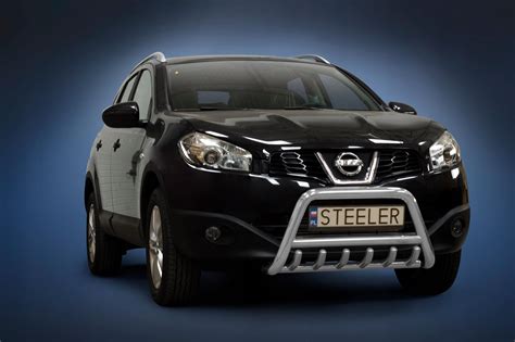 Tuning optyczny ORUROWANIE Z GRILLEM NISSAN QASHQAI Z HOMOLOGACJĄ