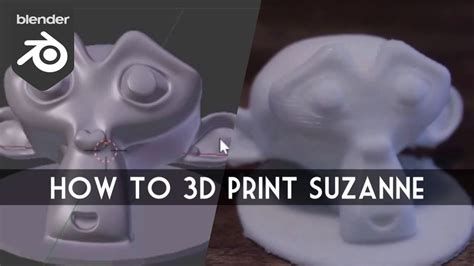 3d Printing How To Print Suzanne Blender Cura Youtube