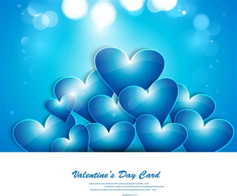 Valentine Day Heart Shaped Cards Vector Free Vector In Encapsulated