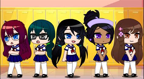 Yandere Simulator Bullies Before Gayru By Valerie2803 On Deviantart