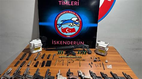 Hatay da silah kaçakçılığı operasyonunda 2 şüpheli yakalandı Son