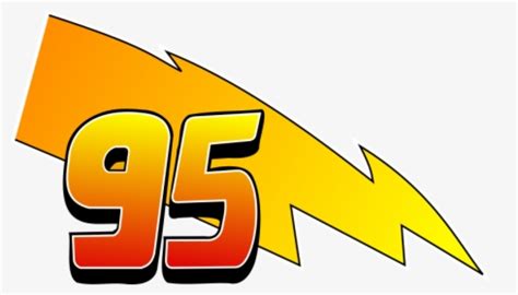 Transparent Lightning Vector Png - Lightning Mcqueen 95 Logo, Png ...