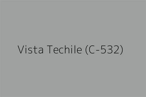 Vista Techile (C-532) Color HEX code