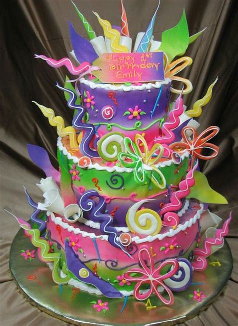 Happy Birthday Cake For Girls