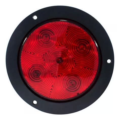 Plafón Posterior Luz Fija Y Estrobo Rojo 10 Leds Tunelight MercadoLibre