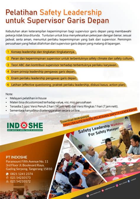 Flyer Produk Indoshe Cares