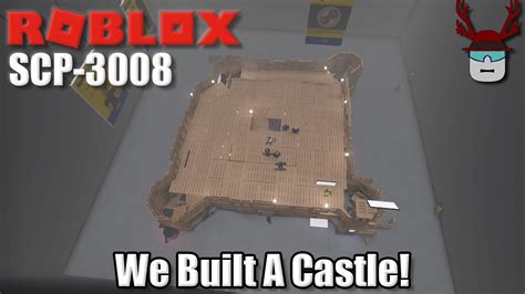 We Built A Castle Roblox Scp 3008 Youtube