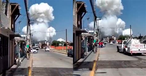 VIDEO explosión de polvorín en Tultepec deja 2 heridos