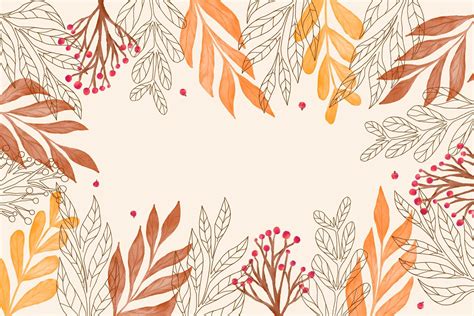 Download Autumn Leaves Background Png Wallpaper