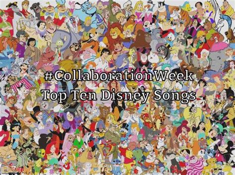 Collaboration Top Ten Disney Songs Cartoon Amino