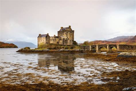 Sunrise at Eilean Donan Castle Stock Photo - Image of coastal, fortress ...