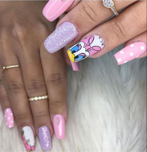 Fun Cartoon Nail Designs The Glossychic Cartoon Nail Designs