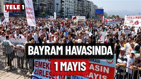 İzmir de 1 Mayıs coşkusu Cemil Tugay ve STK lar da işçilere destek