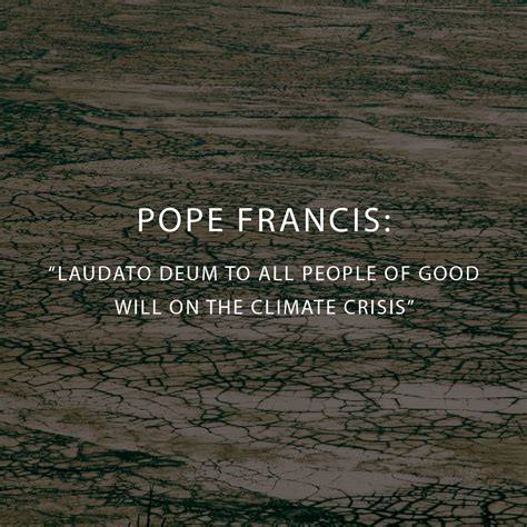 Pope Francis Releases Apostolic Exhortation Laudato Deum To All People